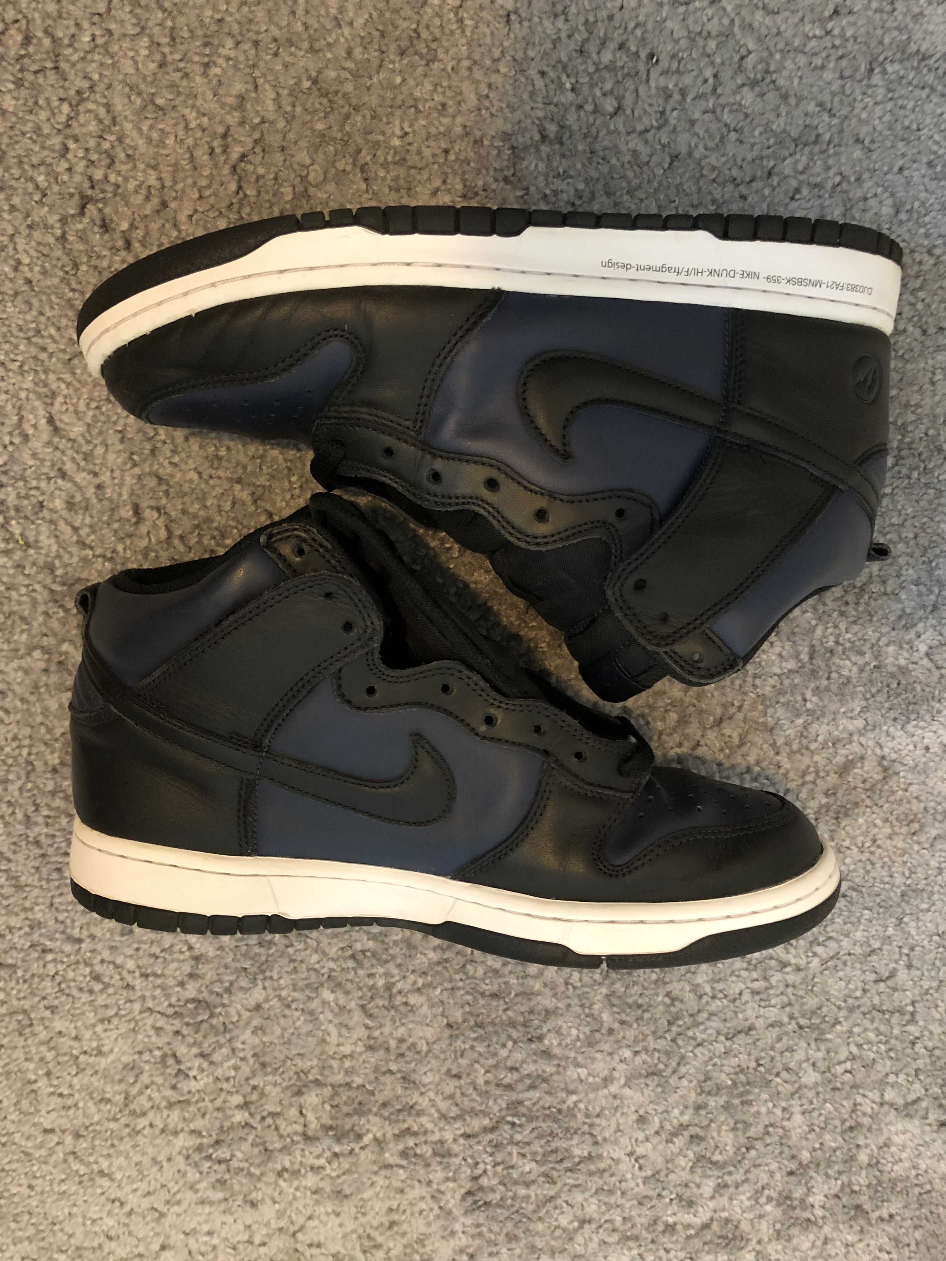 Fragment × Nike Dunk High "Tokyo"