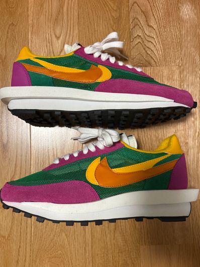 sacai × NIKE LDV WAFFLE "PINE GREEN"