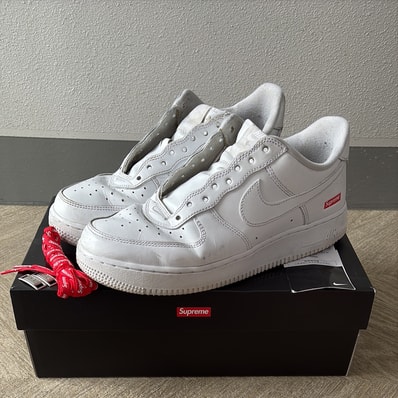 Supreme × Nike Air Force 1 Low "White"