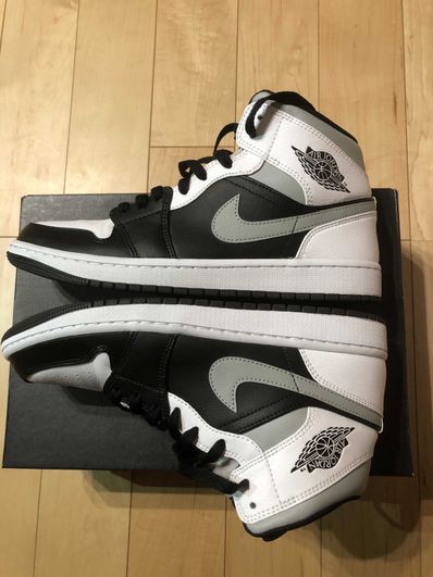 NIKE AIR JORDAN 1 MID "WHITE SHADOW"