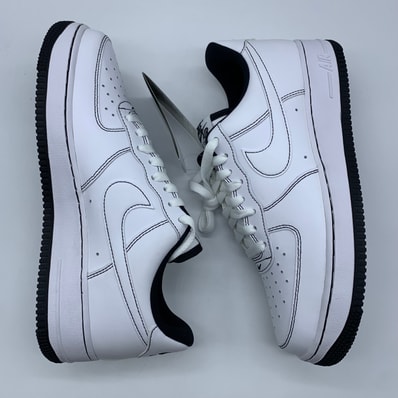 Nike Air Force 1 Low '07 "White/White-Black"