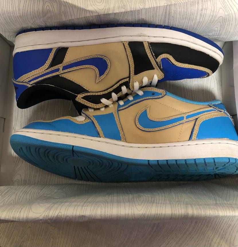 Nike SB Air Jordan 1 Low "Desert Ore/Royal Blue"