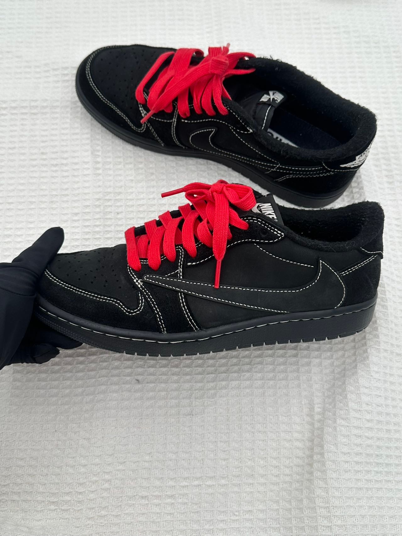 Travis Scott × Nike Air Jordan 1 Low OG SP "Black Phantom"
