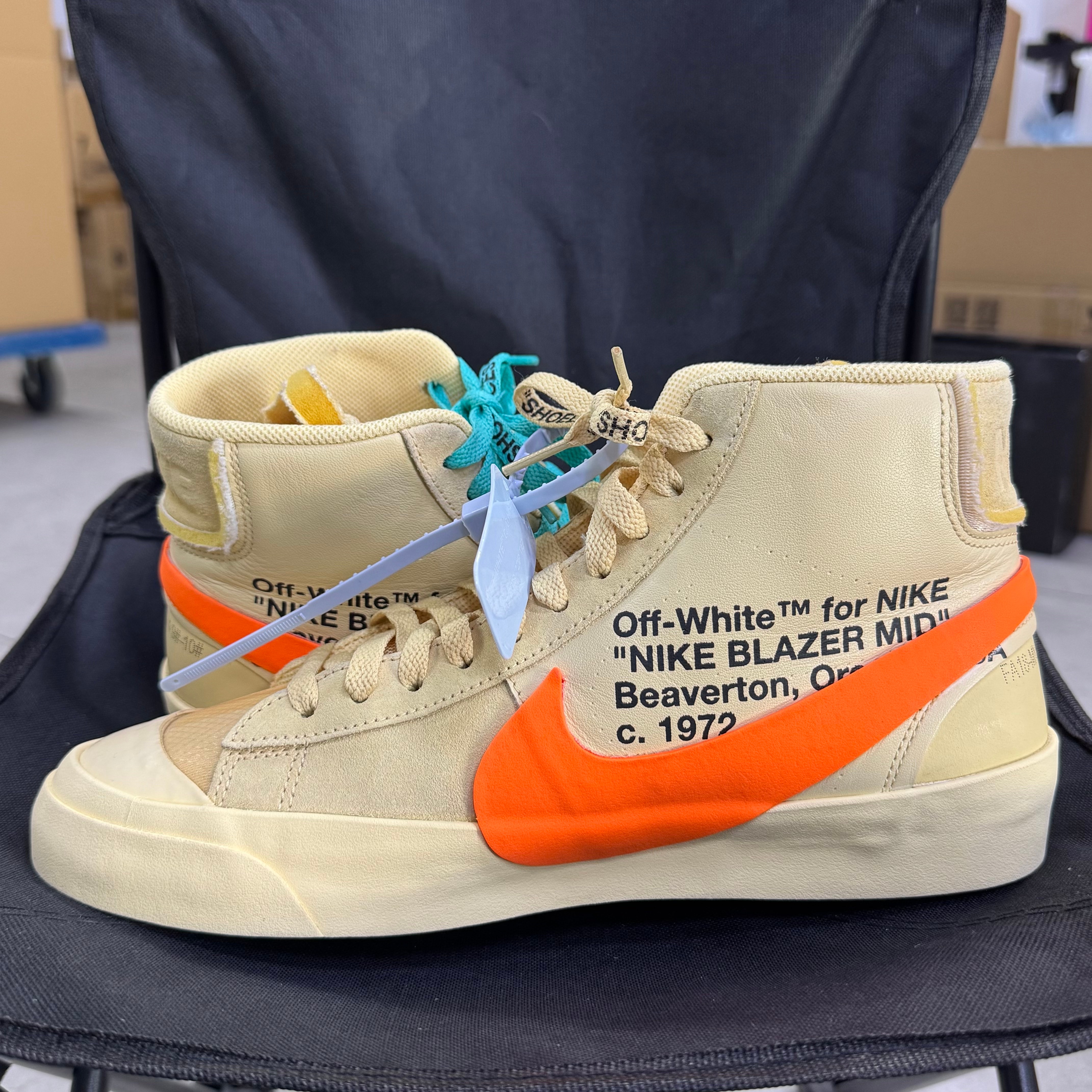 オフホワイト×ナイキ ブレーザー ミッド "ハロウィン前夜"