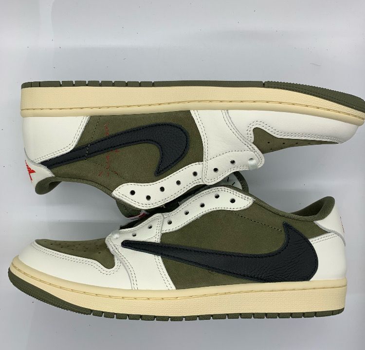 Travis Scott × Nike Air Jordan 1 Low OG SP "Reverse Olive"
