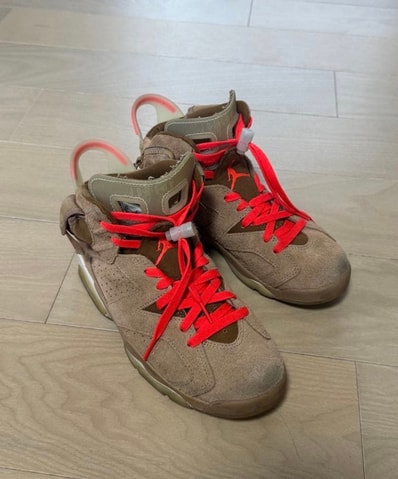 Travis Scott × Nike Air Jordan 6 "British Khaki"