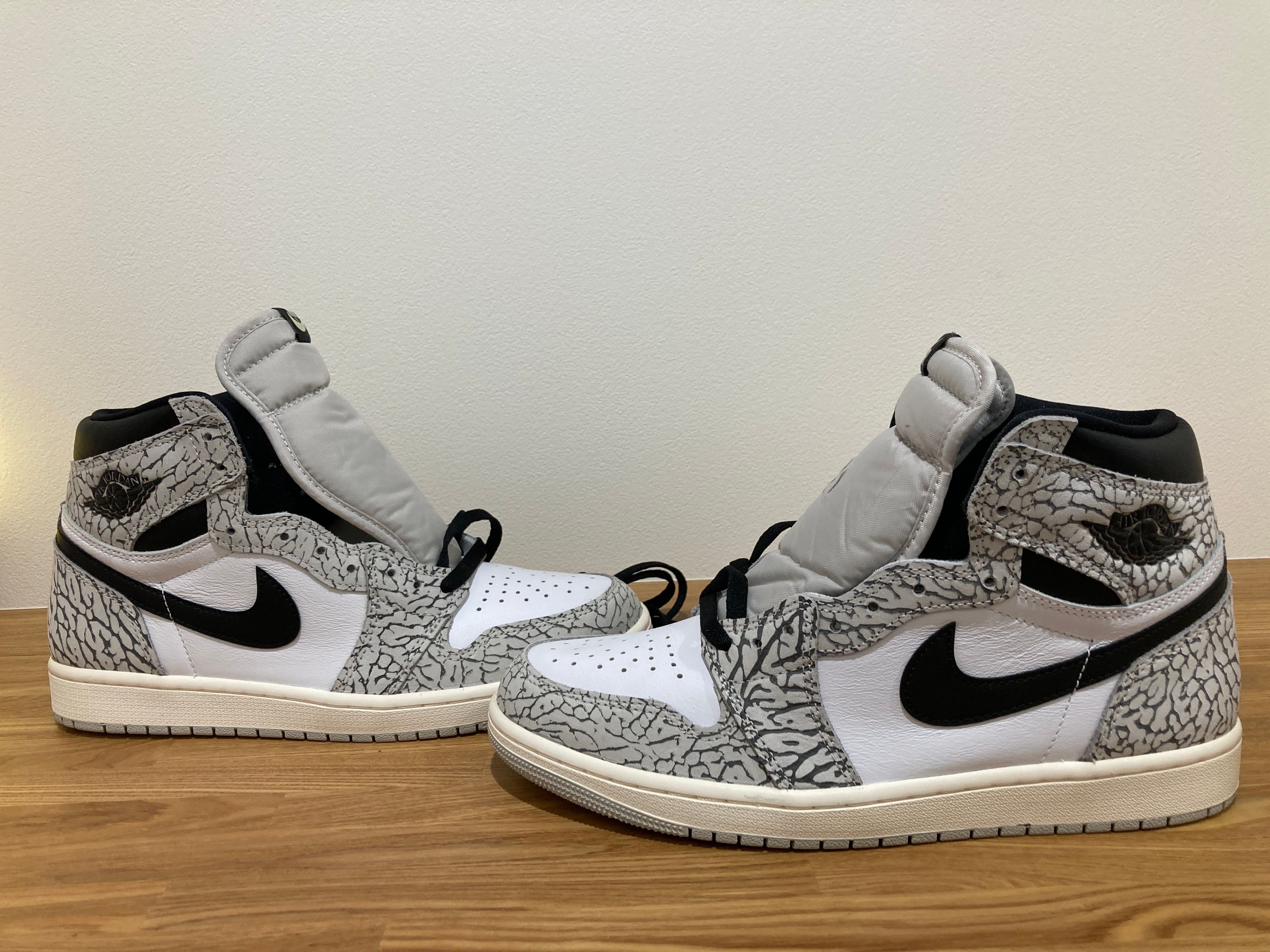 Nike Air Jordan 1 High OG "White Cement/Safari"