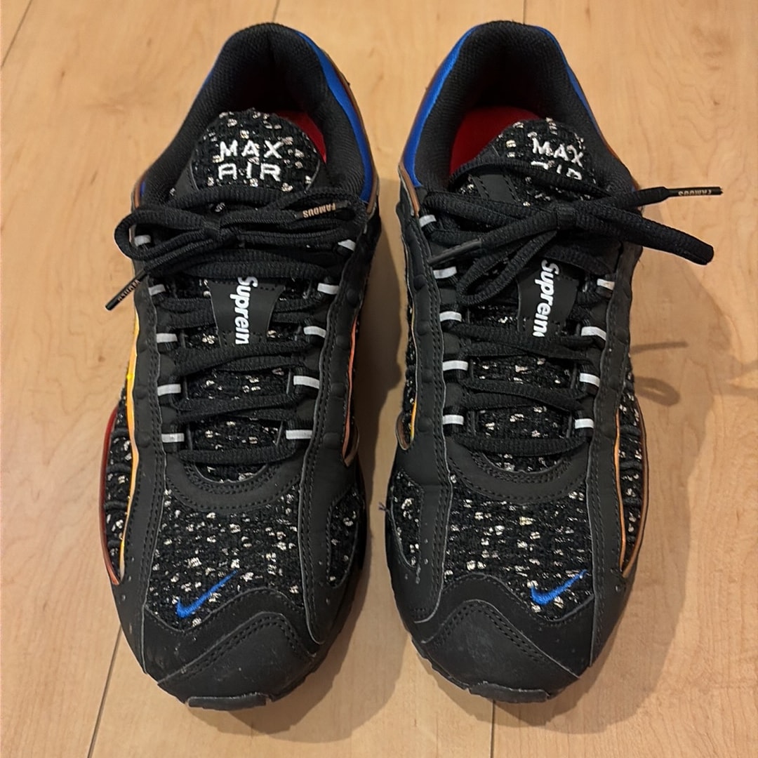 Supreme × Nike Air Max Tailwind 4 "Black"