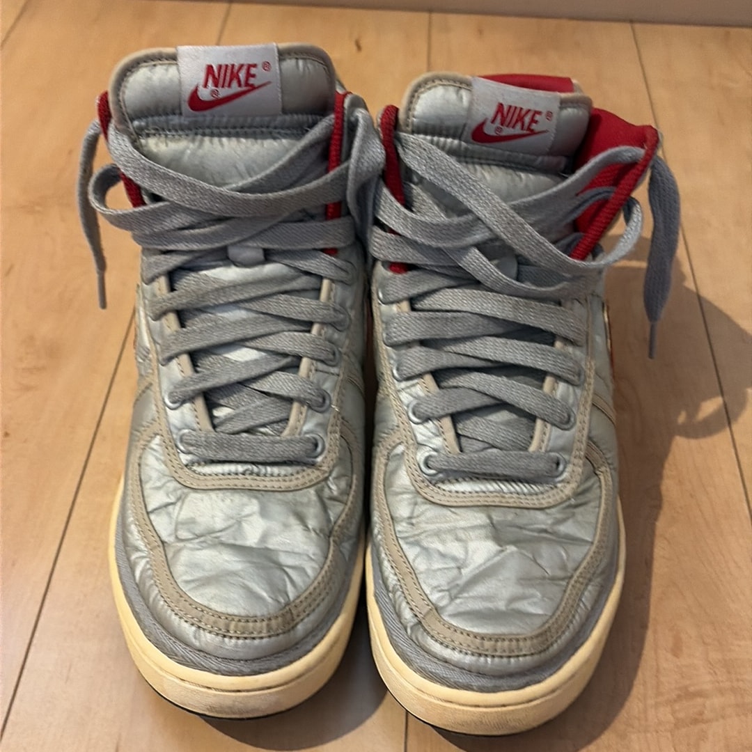 Nike Vandal High Supreme Vintage "Metallic Silver"