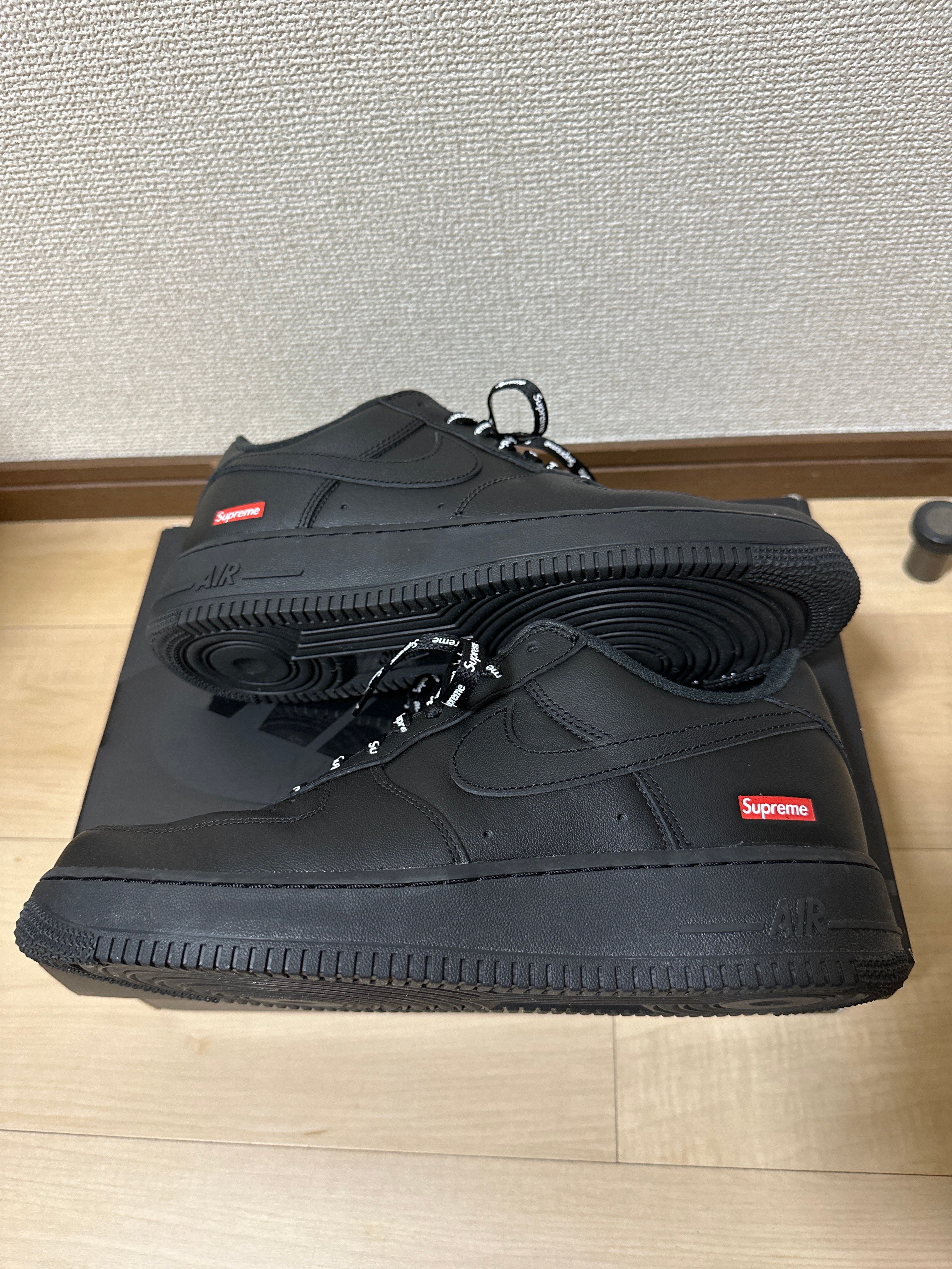 Supreme × Nike Air Force 1 Low "Black"