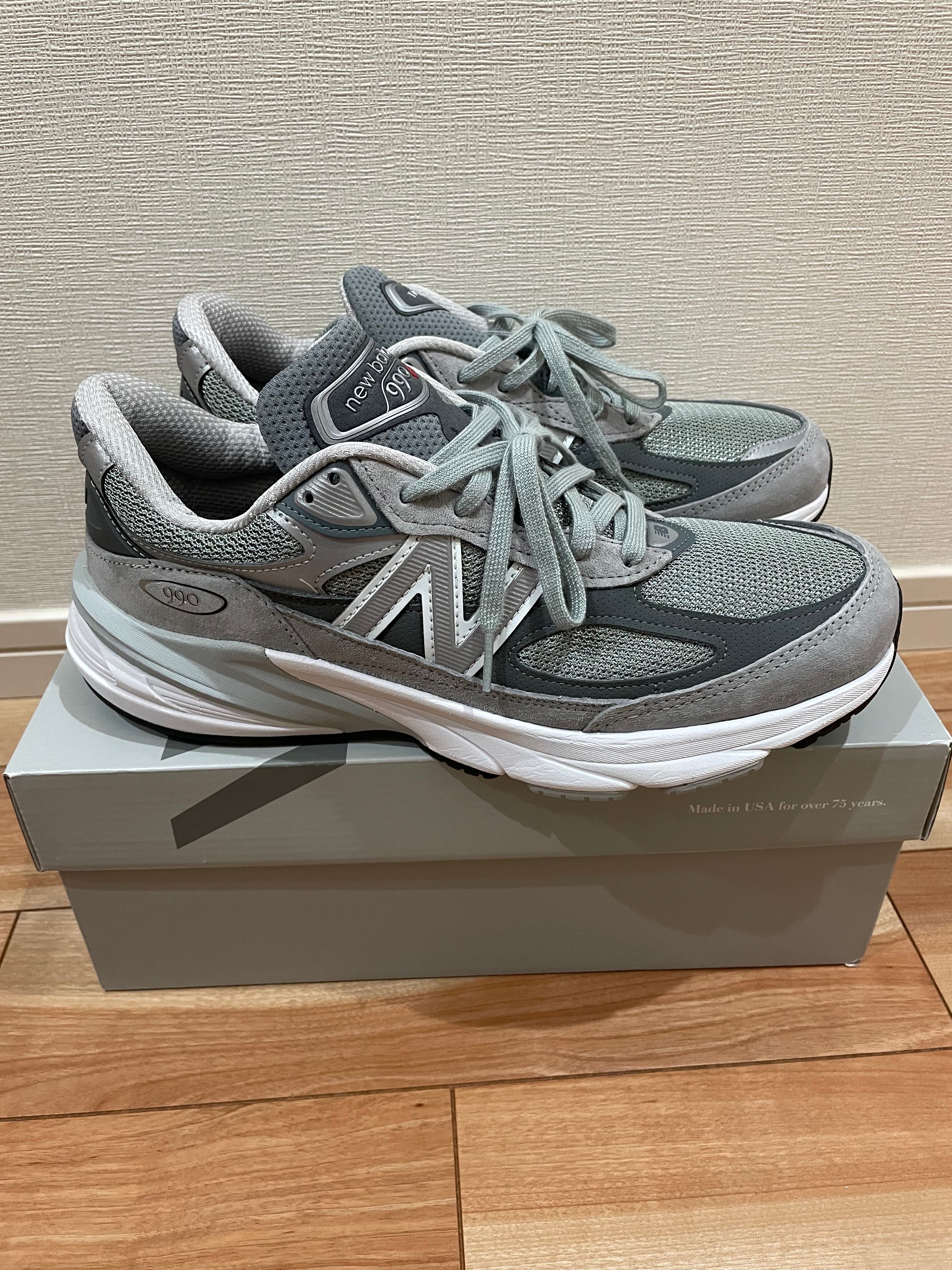 New Balance 990V6 "Gray" (Heel Logo NB)