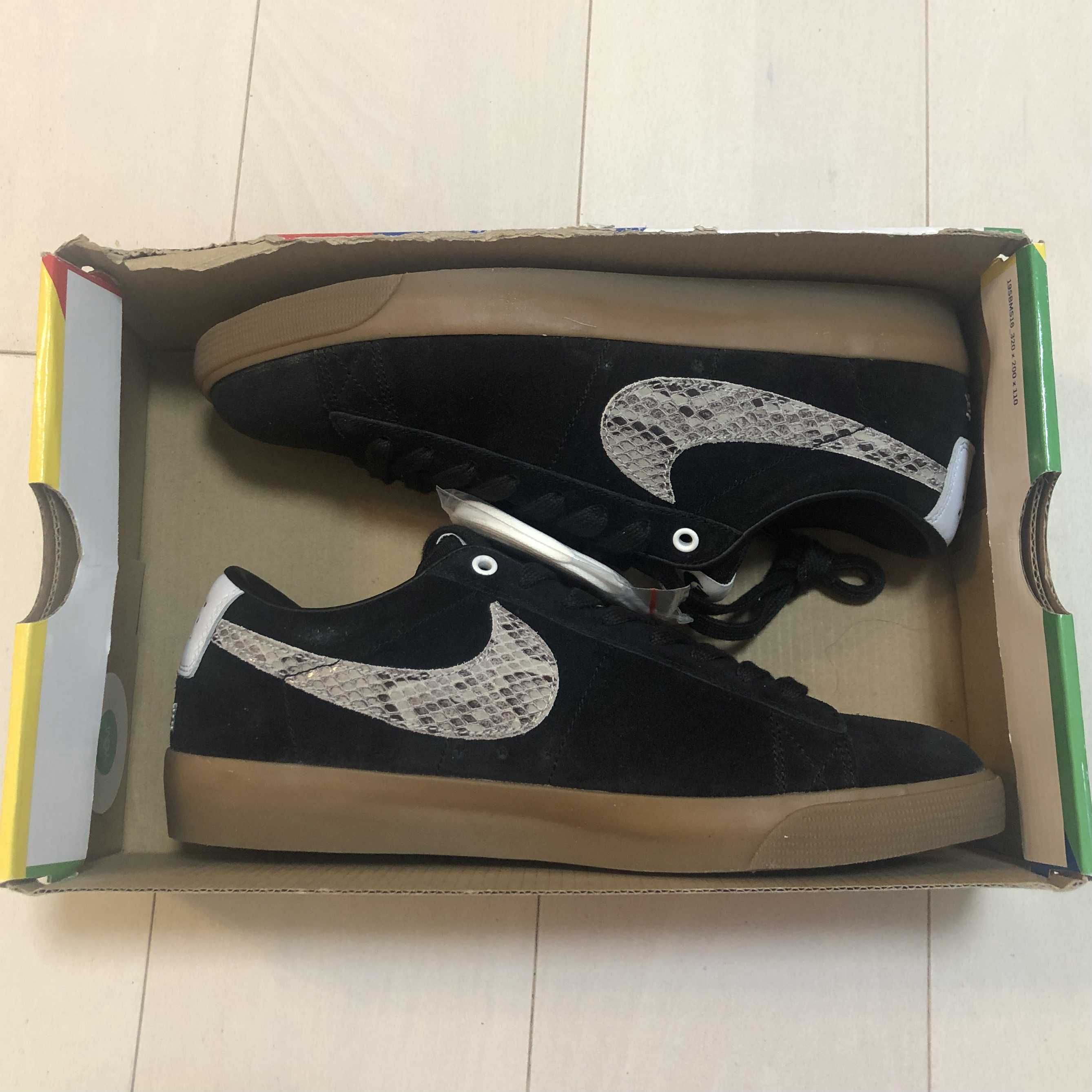 Wacko Maria × Nike SB Blazer Low "Black"