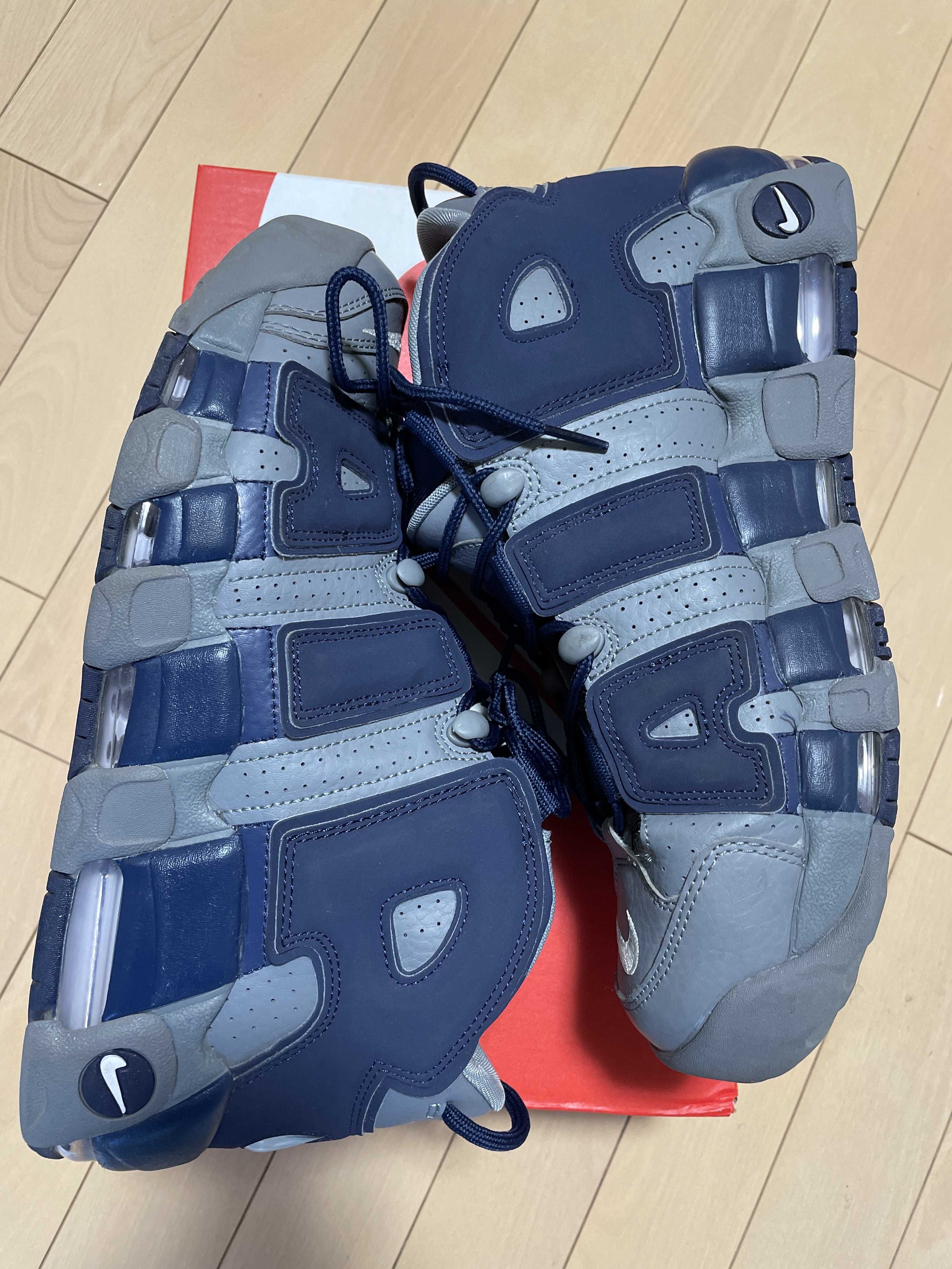 Nike Air More Uptempo '96 "Cool Grey/White/Midnight Navy"