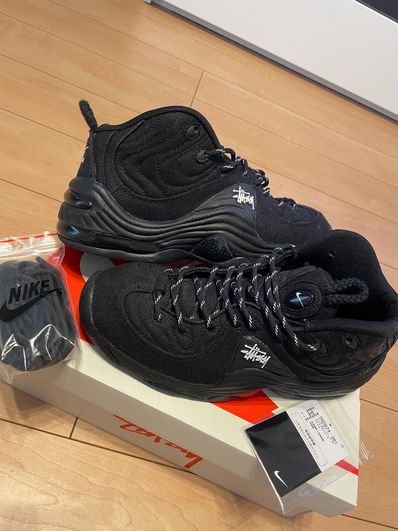 Stussy × Nike Air Penny 2 "Black"