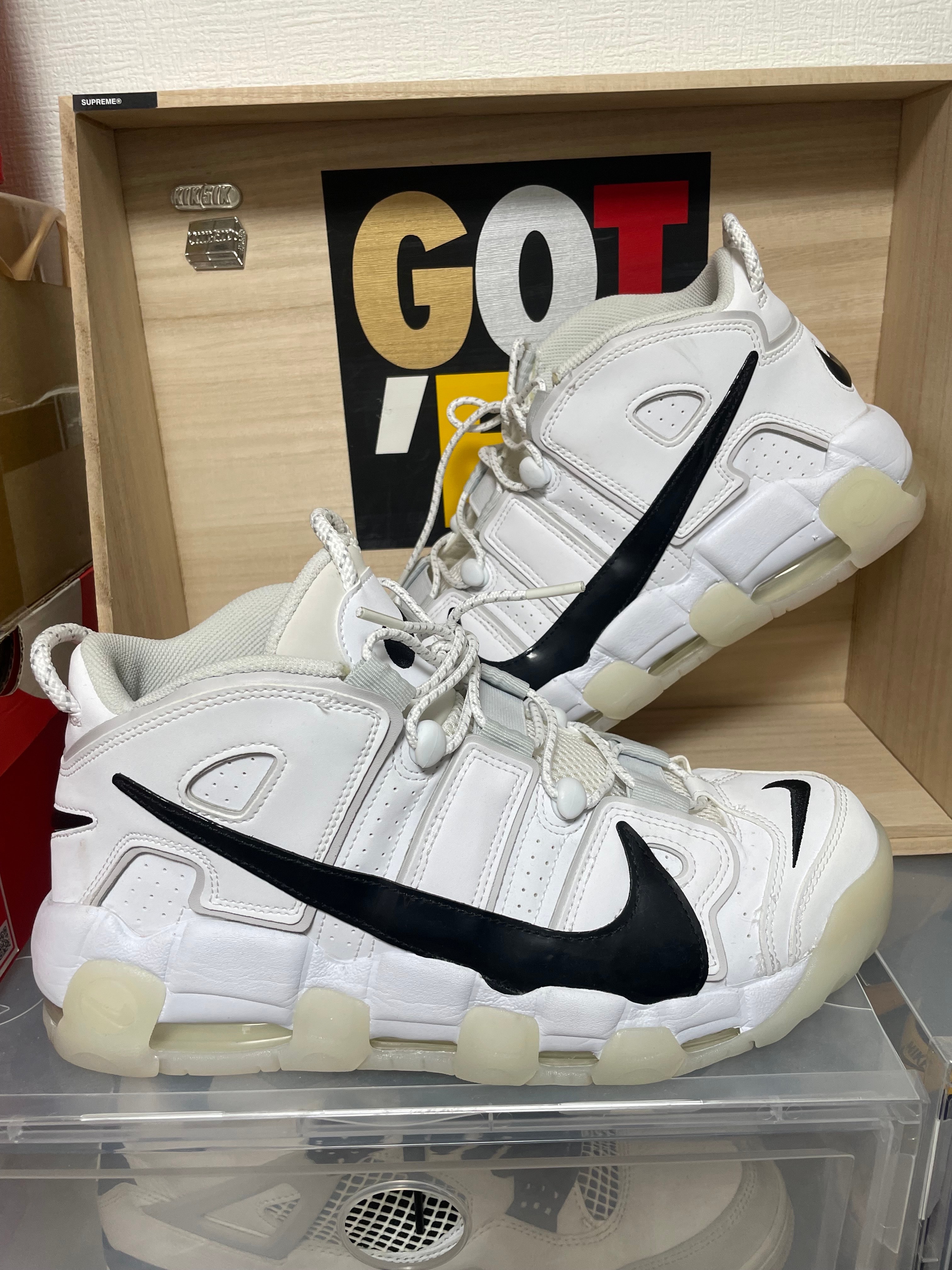 ナイキ エアモアアップテンポ コピーペースト "ホワイト コピー/ペースト"