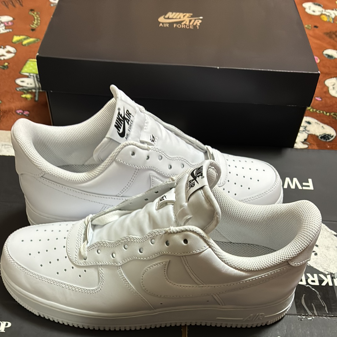 Nike Air Force 1 '07 FlyEase "Triple White"