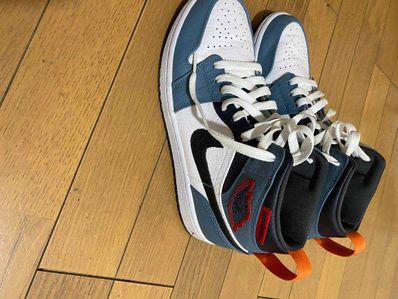 FACETASM × Nike Air Jordan 1 Mid "White/Navy"