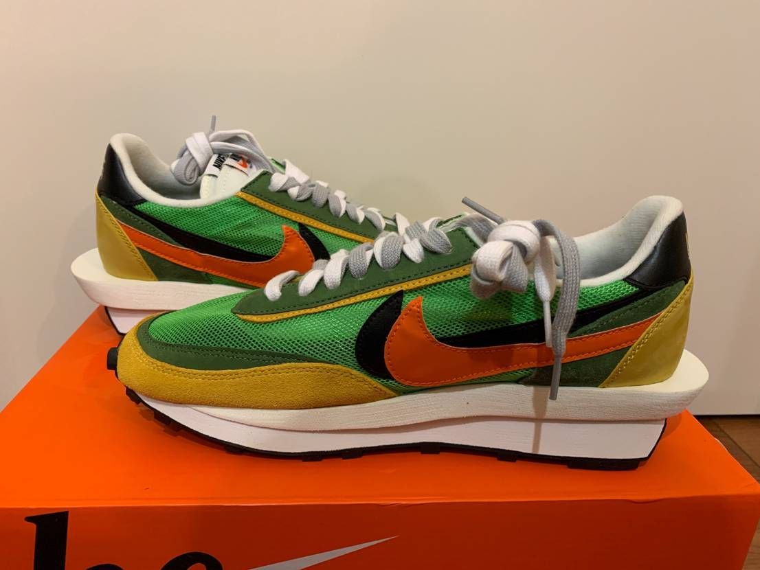 sacai × Nike LDV Waffle "Green"