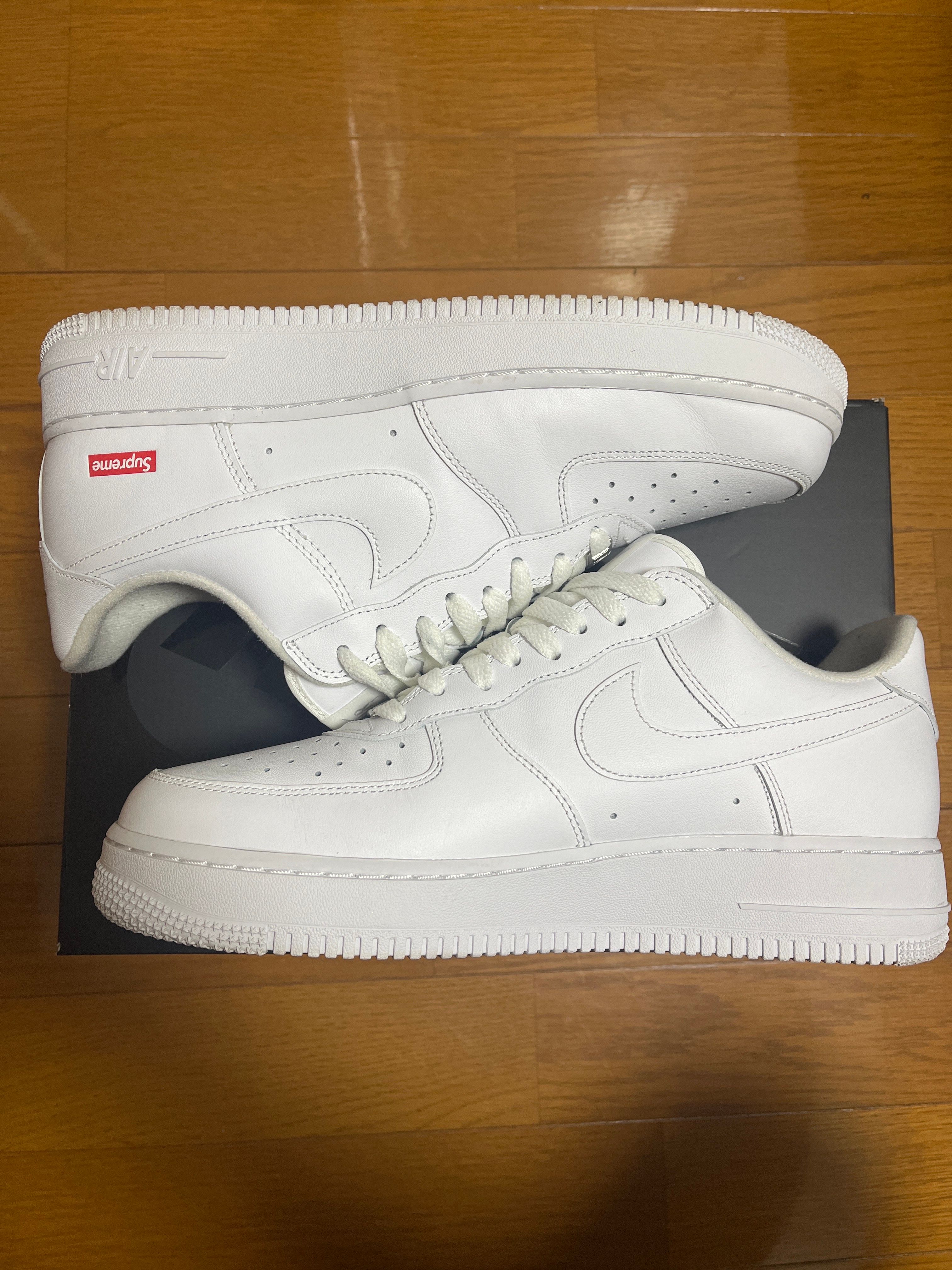 Supreme × Nike Air Force 1 Low "White"