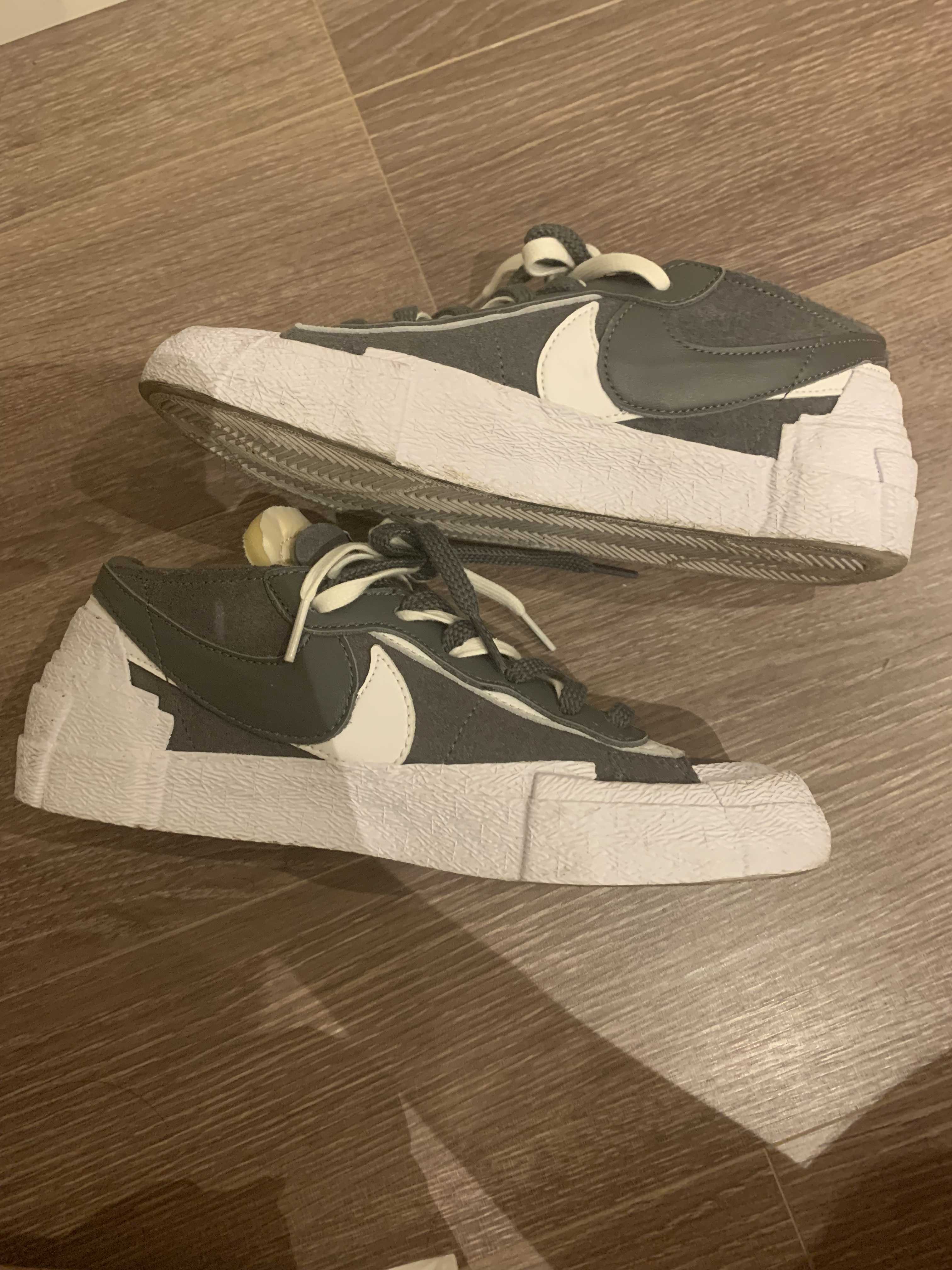 Sacai × Nike Blazer Low "Iron Grey"