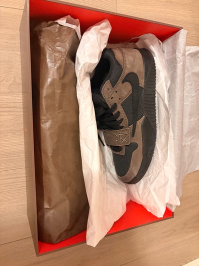 Travis Scott × Nike Jordan Jumpman Jack TR CJ1 T-Rexx "Black and Dark Mocha"