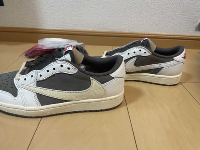 Travis Scott × Nike Air Jordan 1 Low OG SP "Reverse Mocha/Sail and Ridgerock"