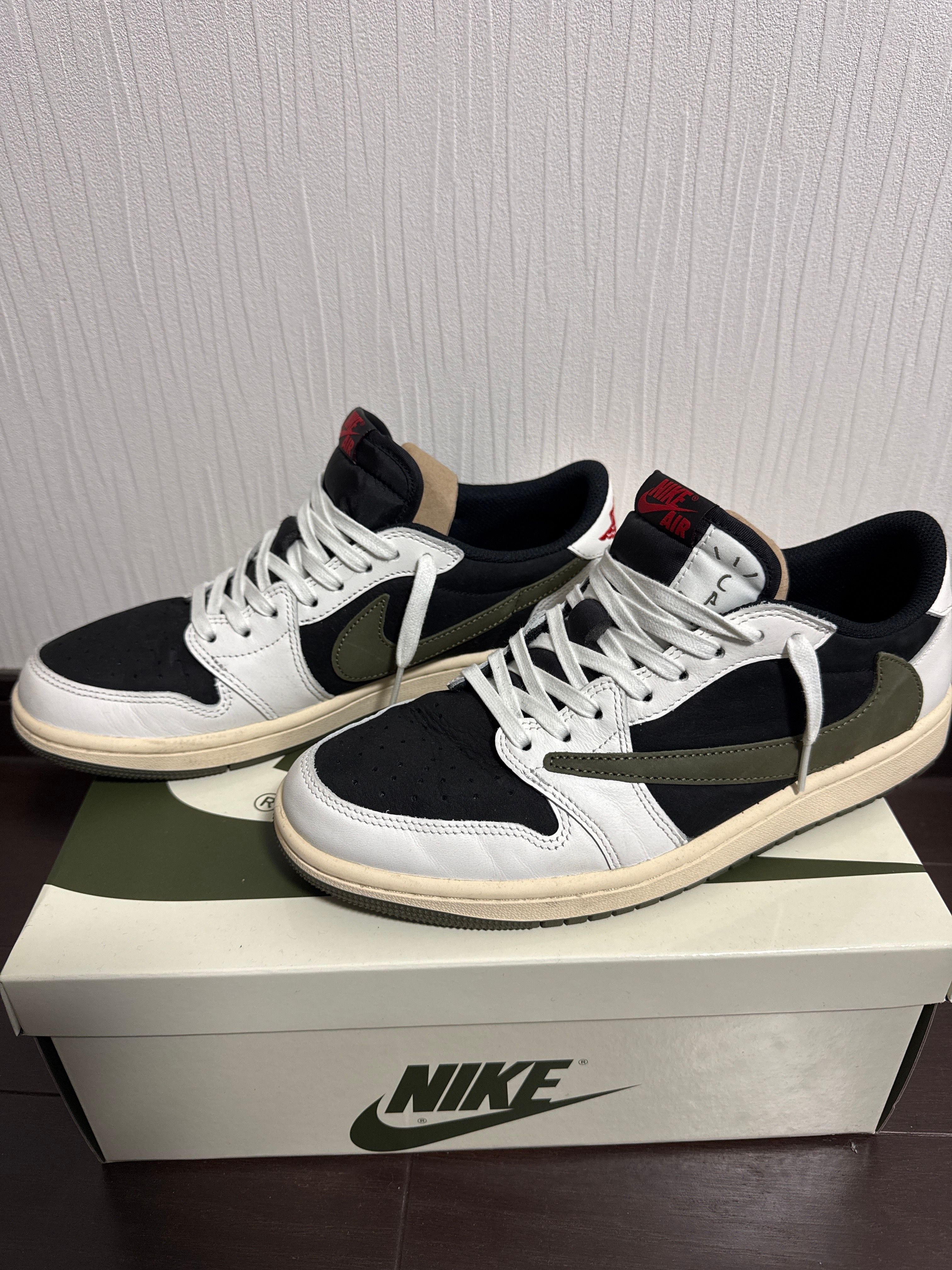 Travis Scott × Nike Women's Air Jordan 1 Low OG "Medium Olive"