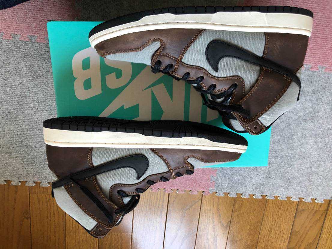 Nike SB Dunk High Pro "Baroque Brown/Black-Brun"
