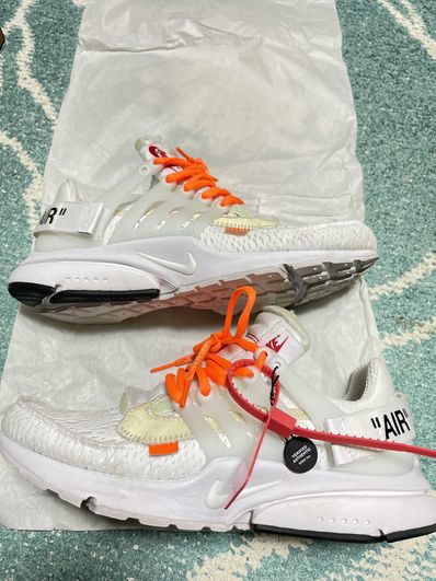 Off-White × Nike Air Presto "White/Black/Cone"