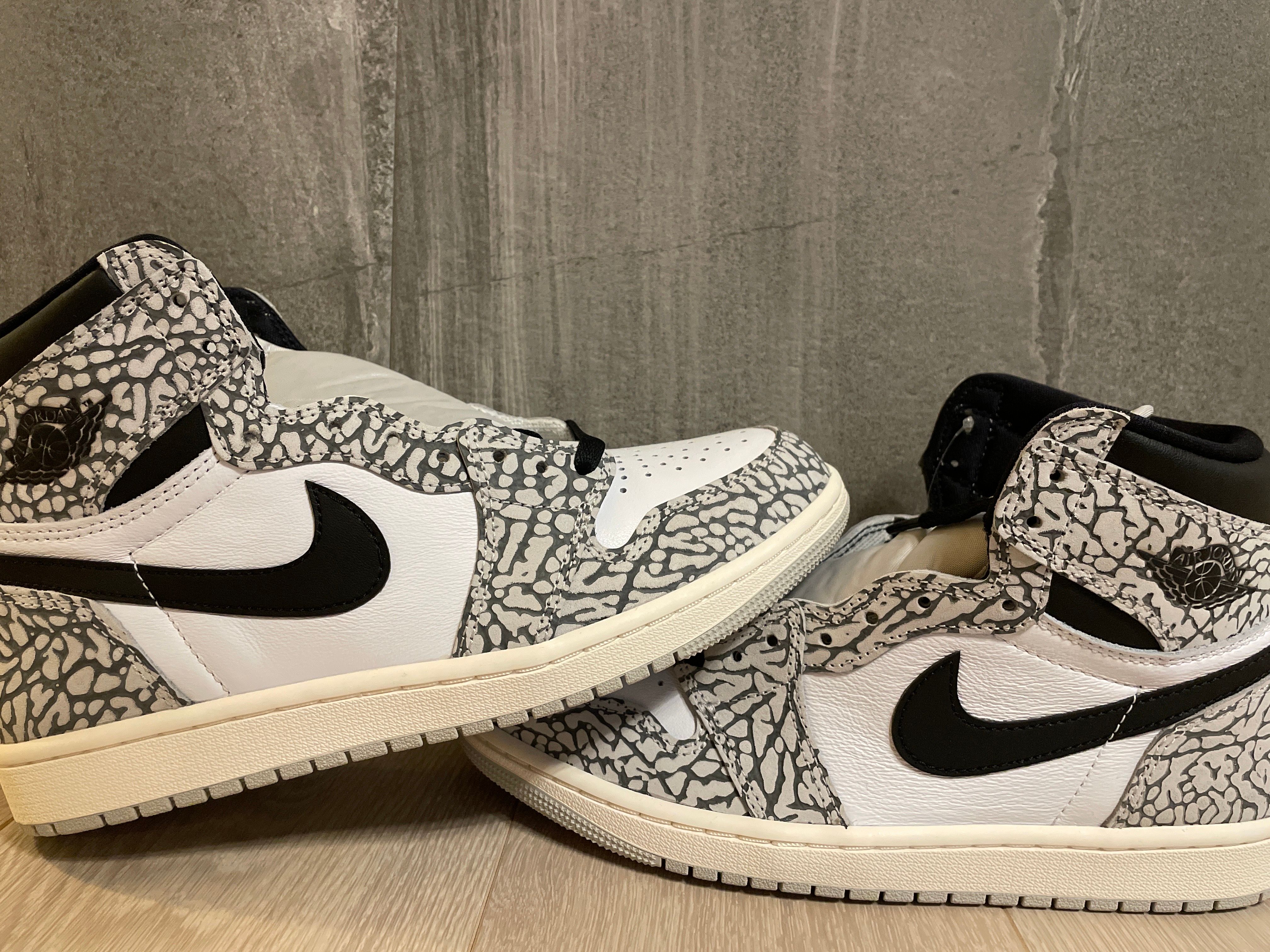 Nike Air Jordan 1 High OG "White Cement/Safari"