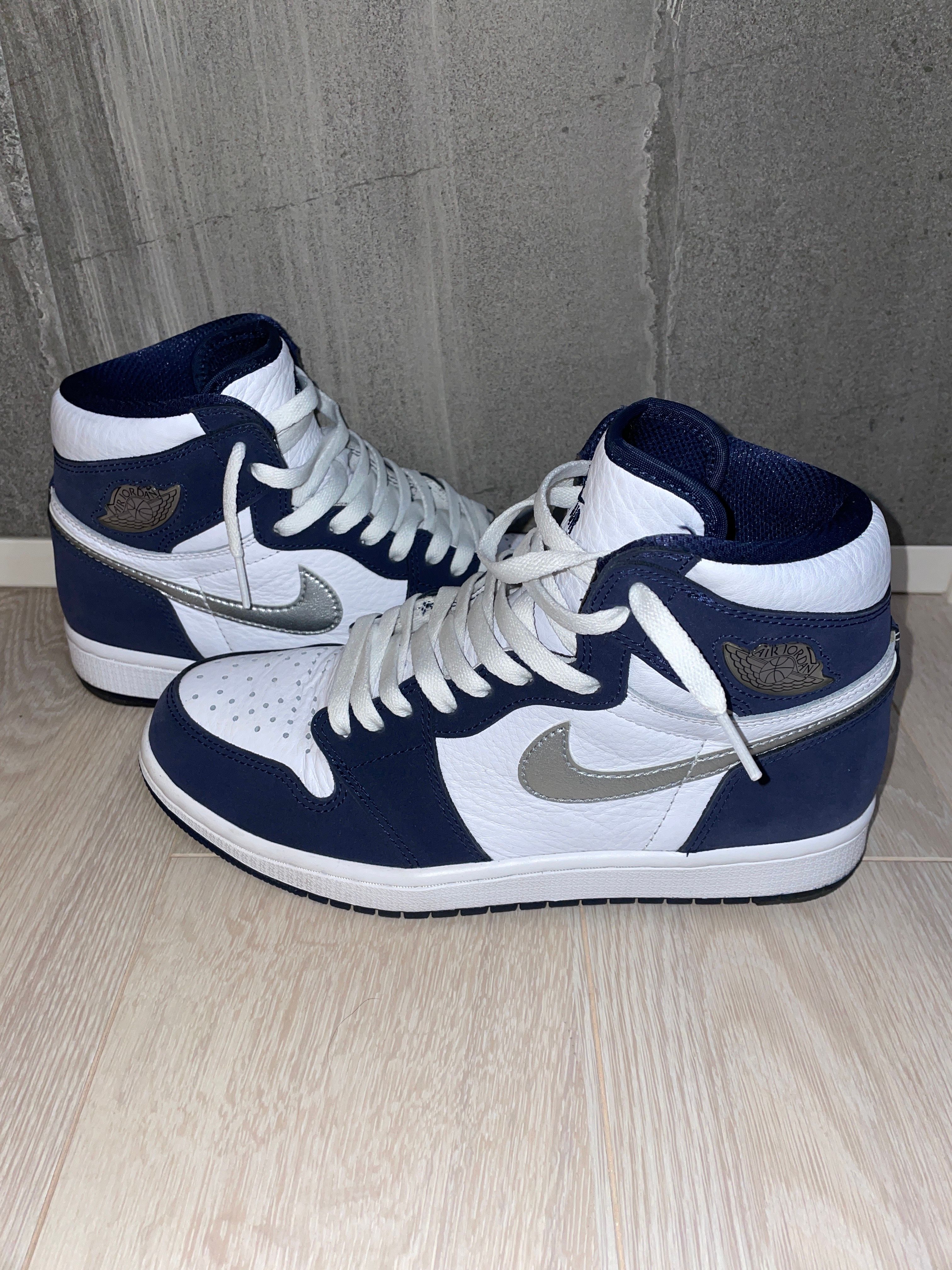 Nike Air Jordan 1 High OG CO.JP "White/Midnight Navy" (2020)(ブリーフケースなし)