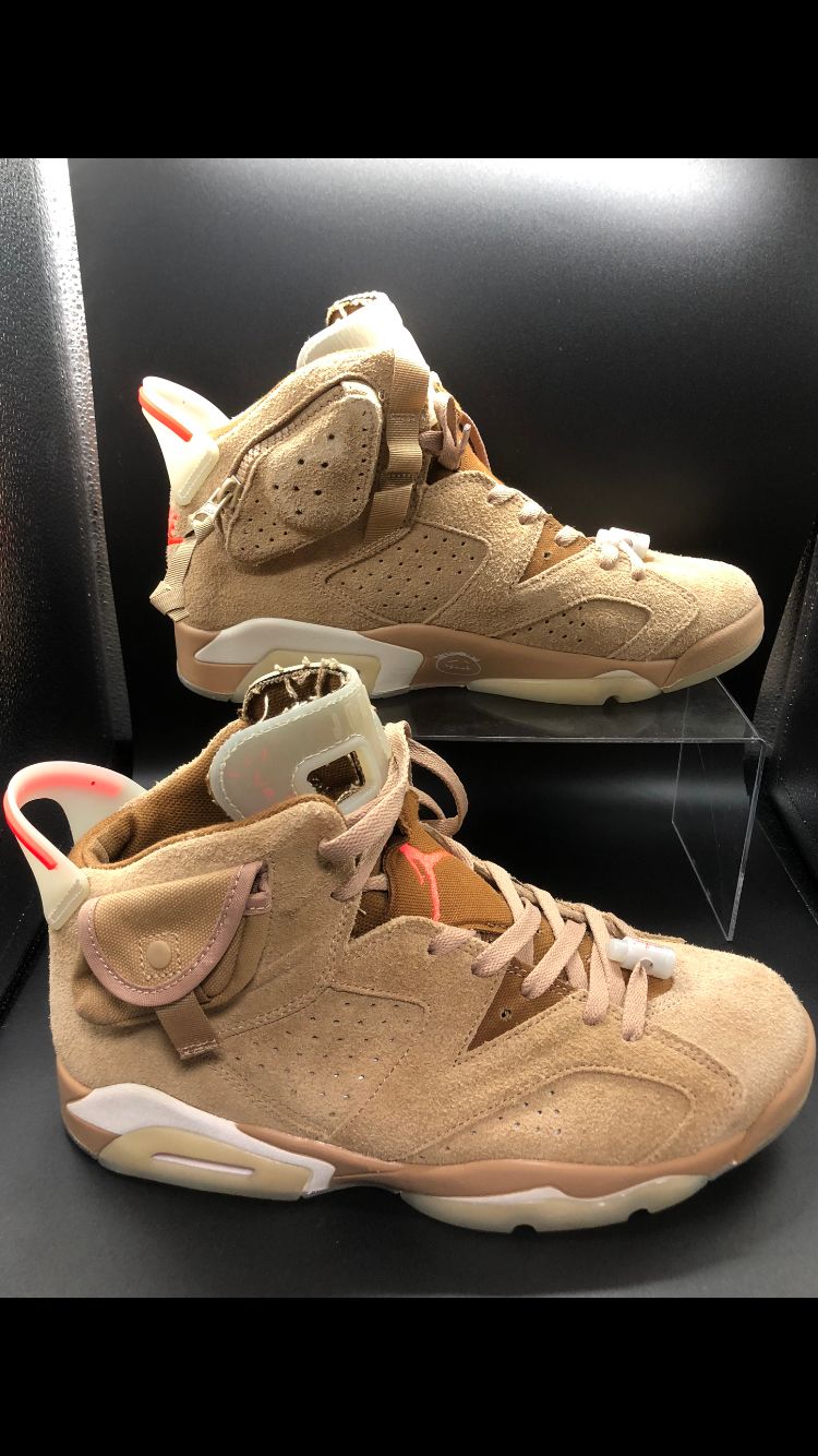 Travis Scott × Nike Air Jordan 6 "British Khaki"