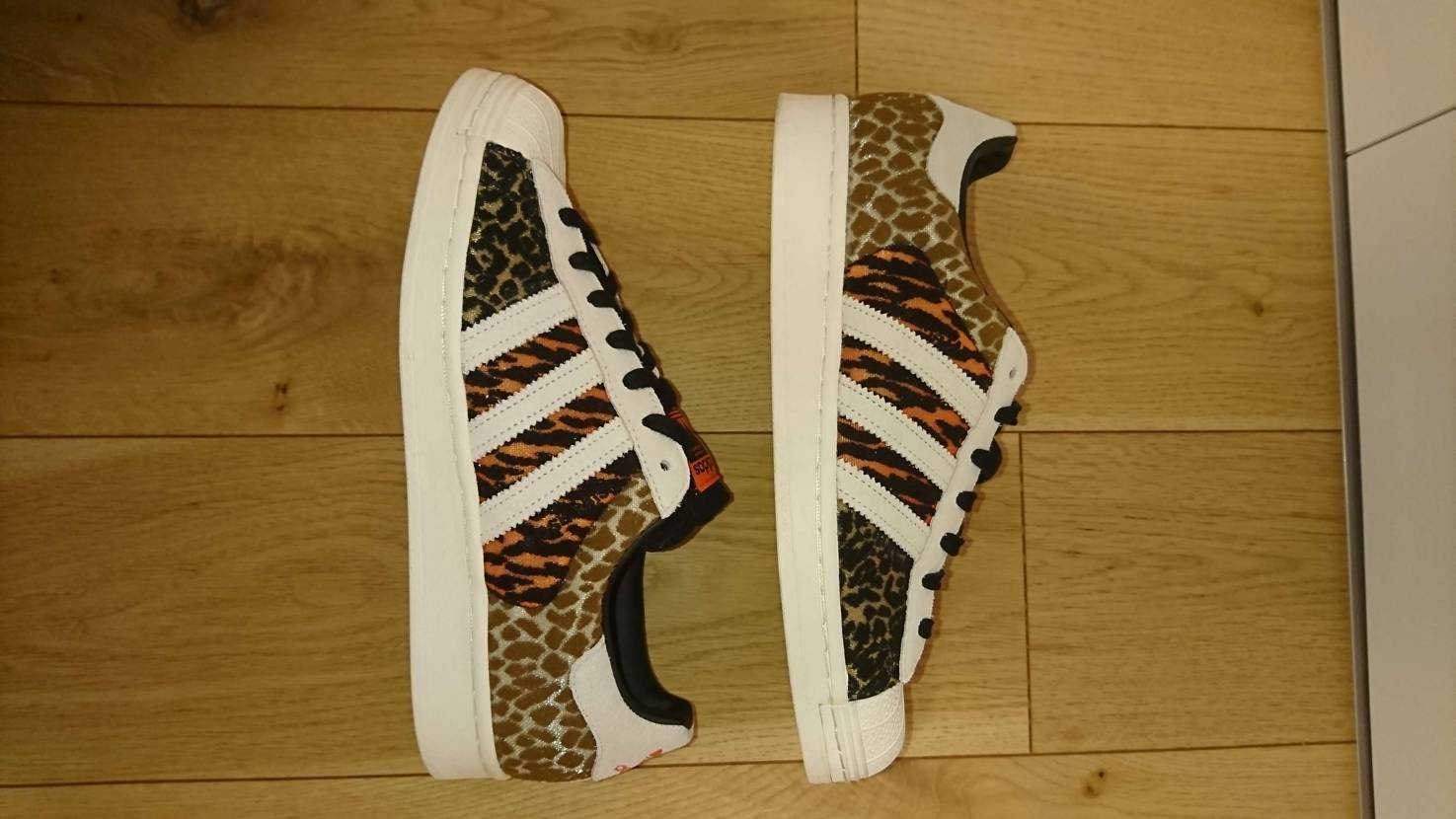atmos × adidas Super Star "Crazy Animal Pack/Safari"