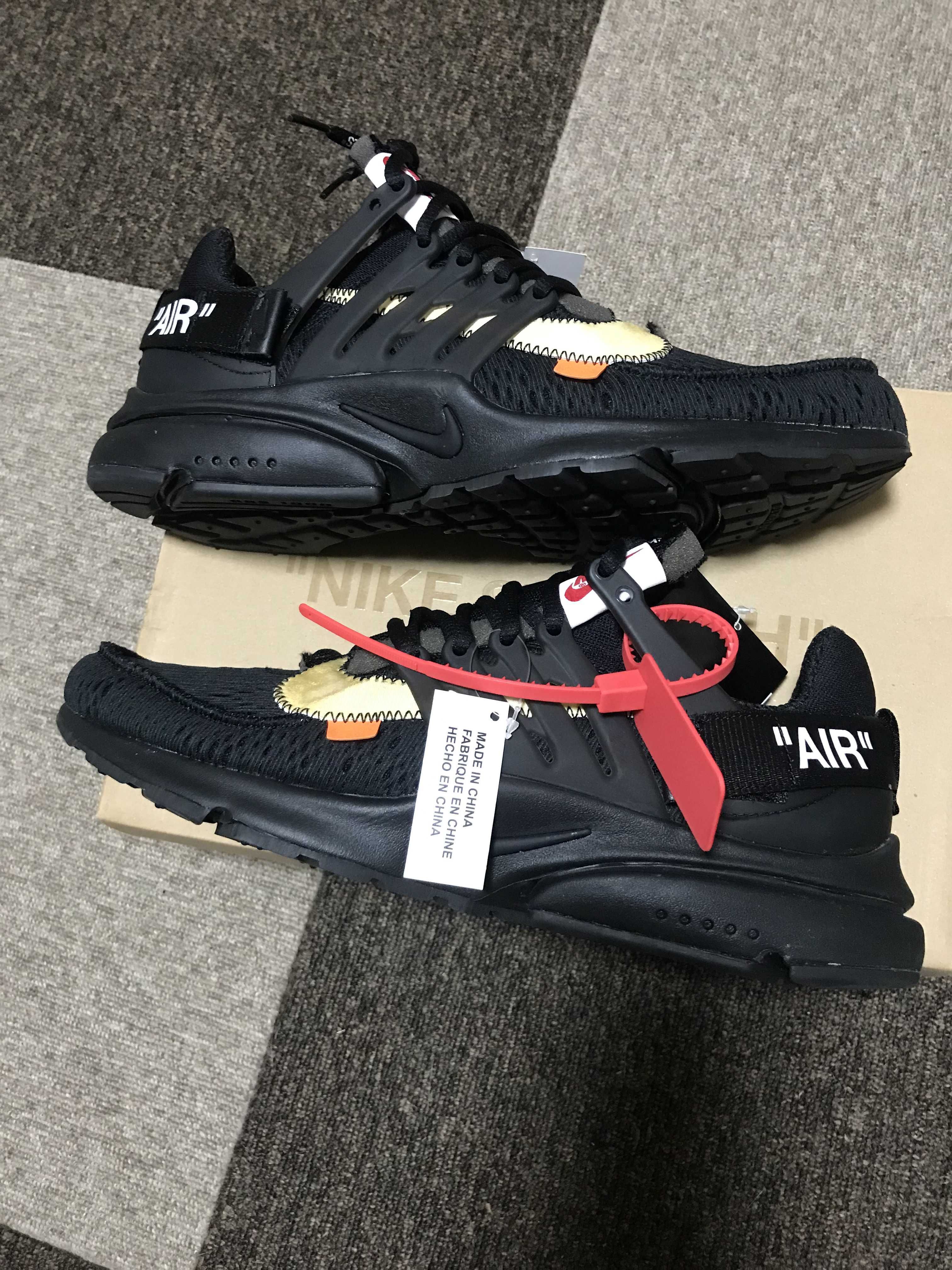 Off-White × Nike Air Presto "Black"