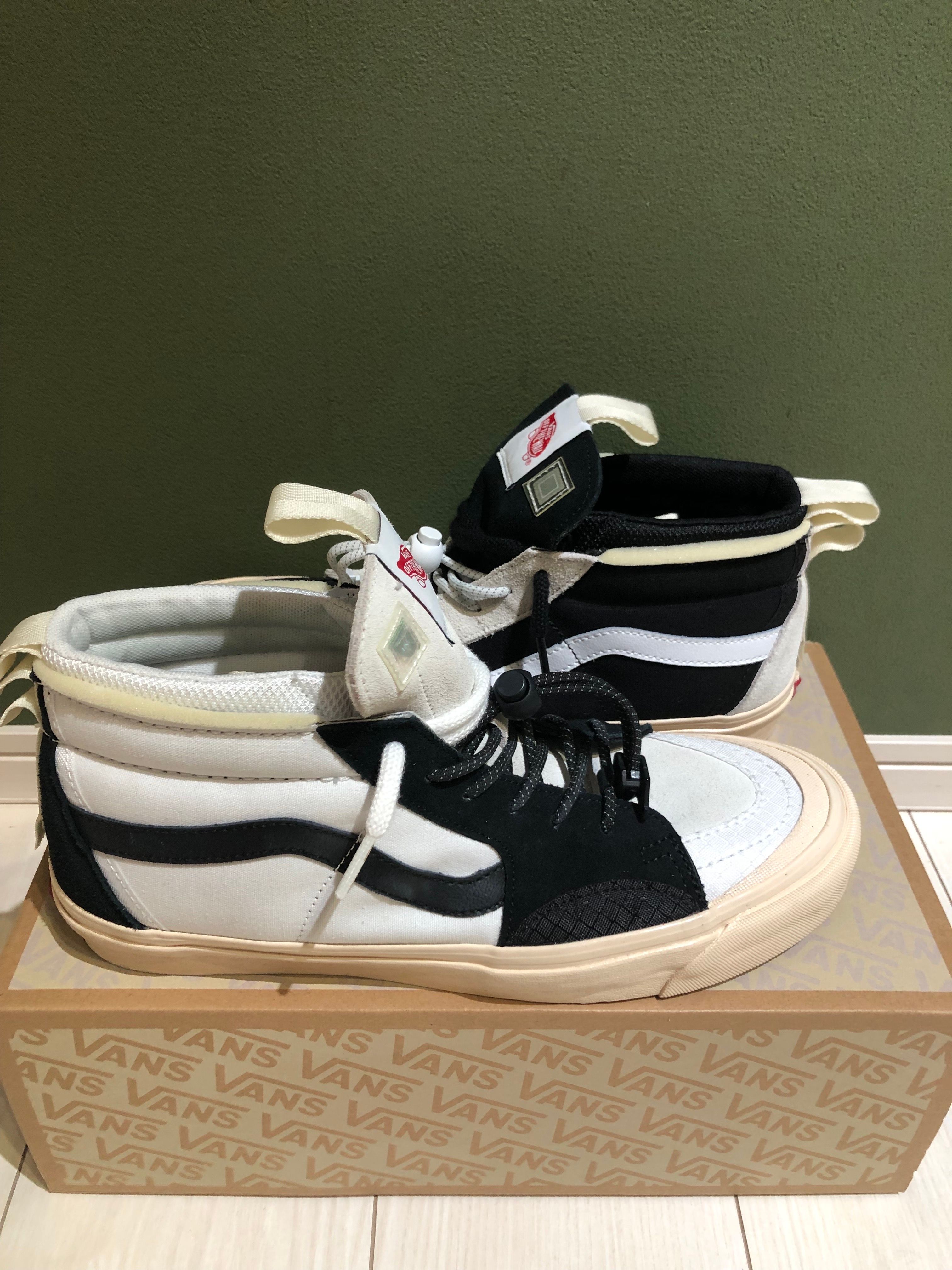 Advisory Board Crystals × Vans Sk8-Hi EXT "Black/White"