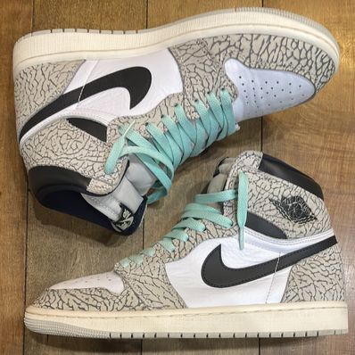 Nike Air Jordan 1 High OG "White Cement/Safari"