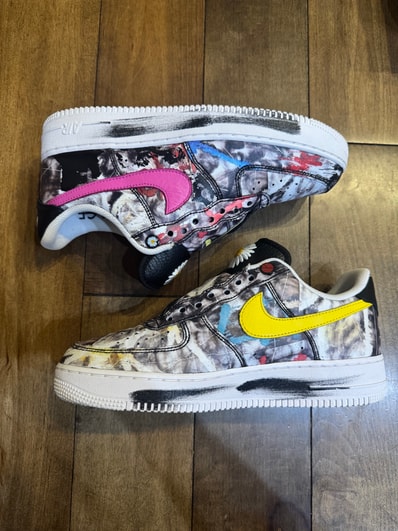 PEACEMINUSONE × Nike Air Force 1 Low '07 Para-Noise 3.0 "Black and Multi-Color" / G-DRAGON