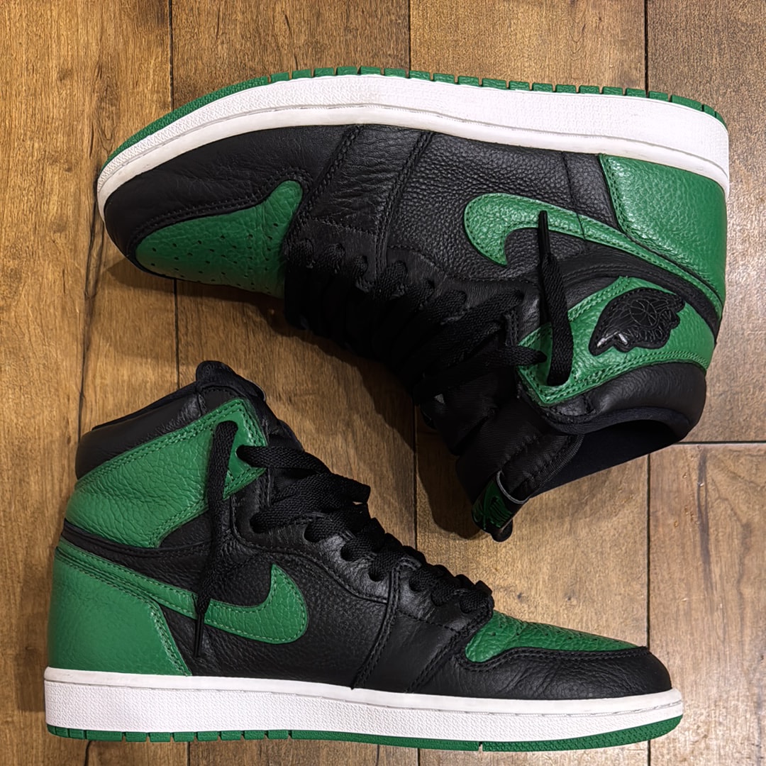 Nike Air Jordan 1 Retro High OG "Black/Pine Green" (2020)