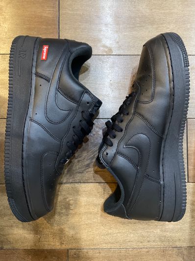 Supreme × Nike Air Force 1 Low "Black"