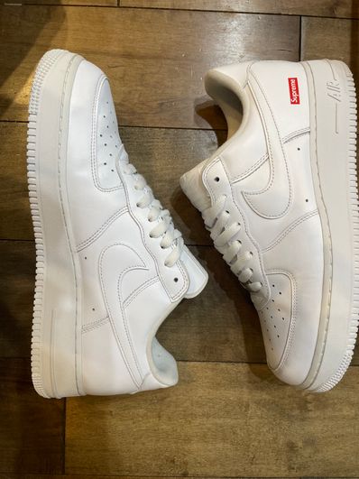 Supreme × Nike Air Force 1 Low "White"