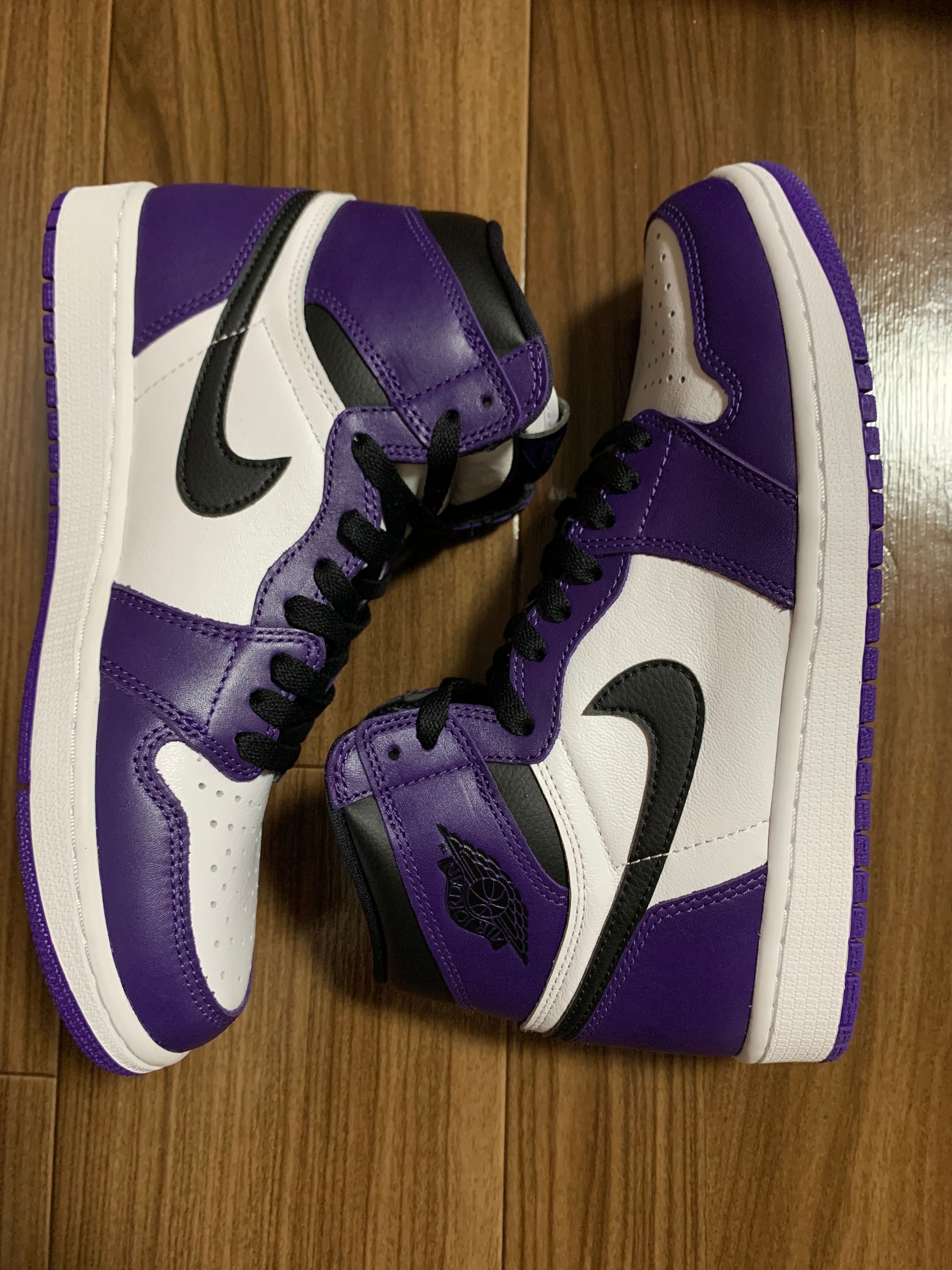 Nike Air Jordan 1 Retro High OG "Court Purple White/Black" (2020)   
