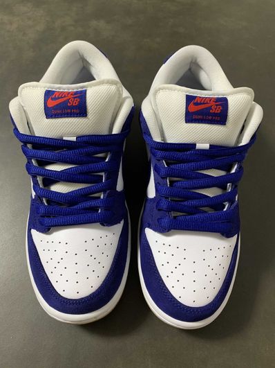 Nike SB Dunk Low "Los Angeles Dodgers/Deep Royal Blue"