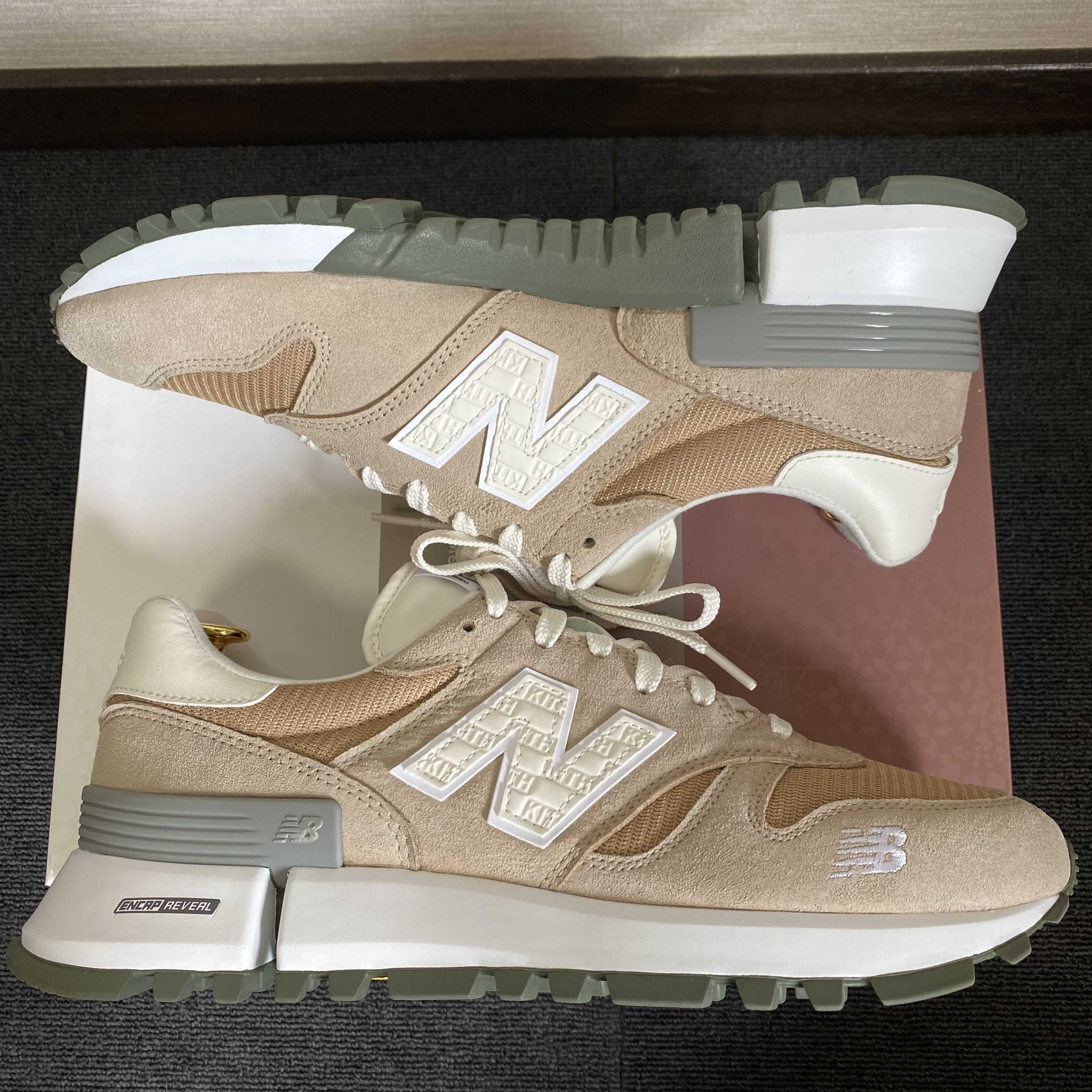 KITH × New Balance RC1300 10th Anniversary "White Pepper"