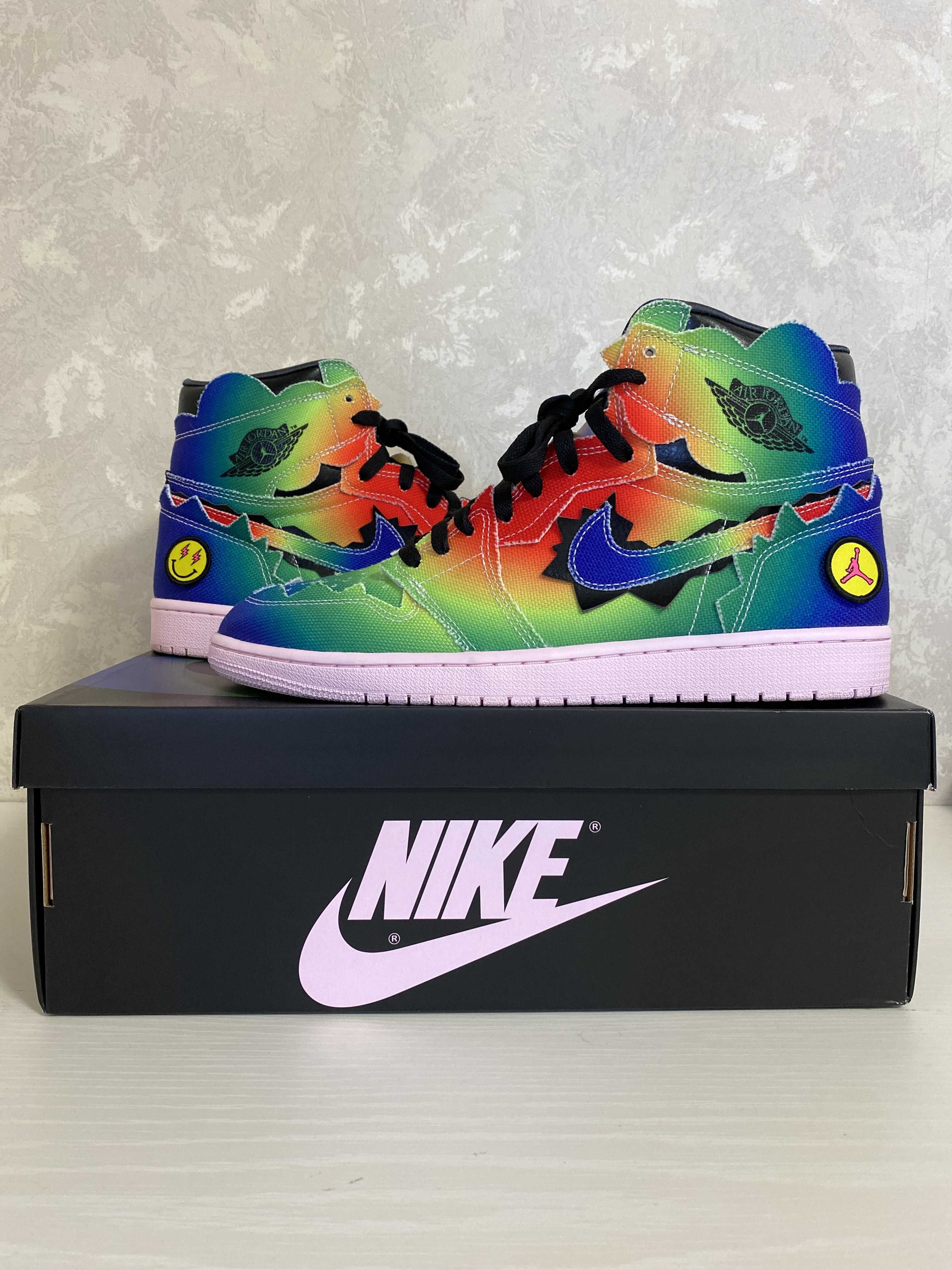 J Balvin × Nike Air Jordan 1 High OG "Rainbow"