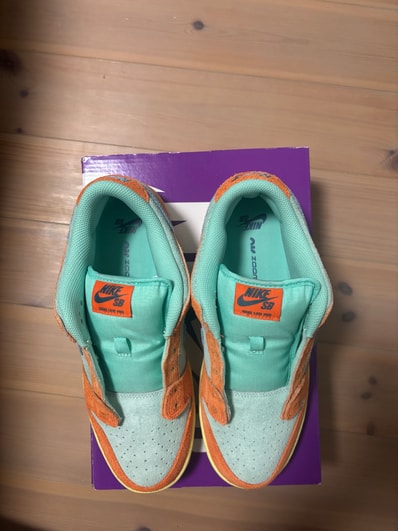 Nike SB Dunk Low Pro PRM "Orange and Emerald Rise"