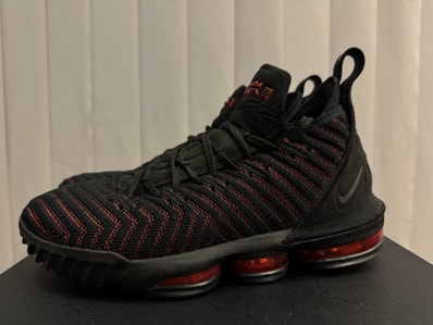 Nike LeBron 16 Fresh Bred "Black"