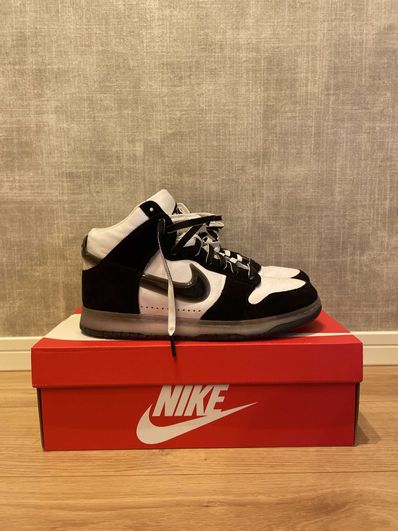 SLAM JAM x NIKE DUNK HIGH "WHITE/CLEAR BLACK"