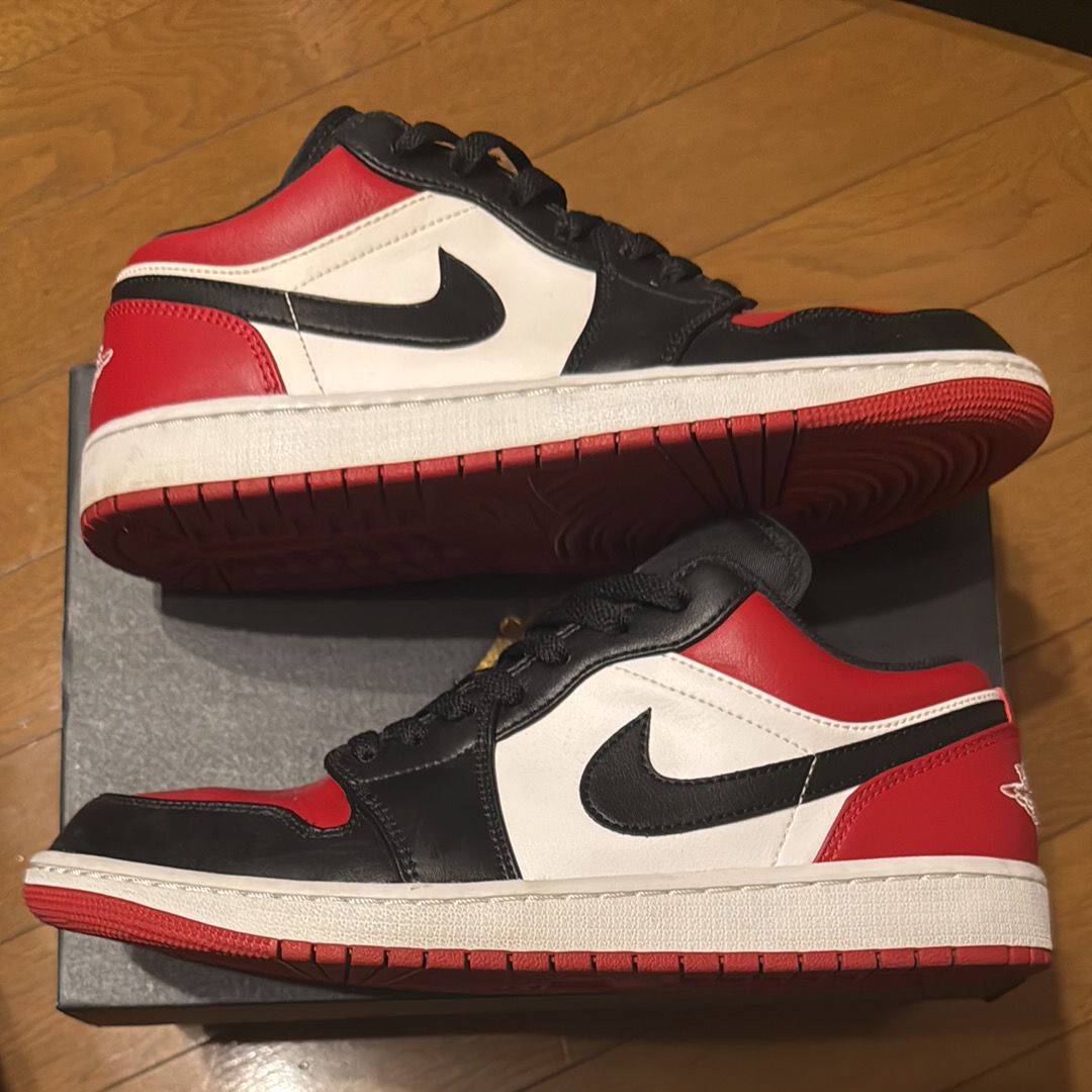 Nike Air Jordan 1 Low "Bred Toe" 