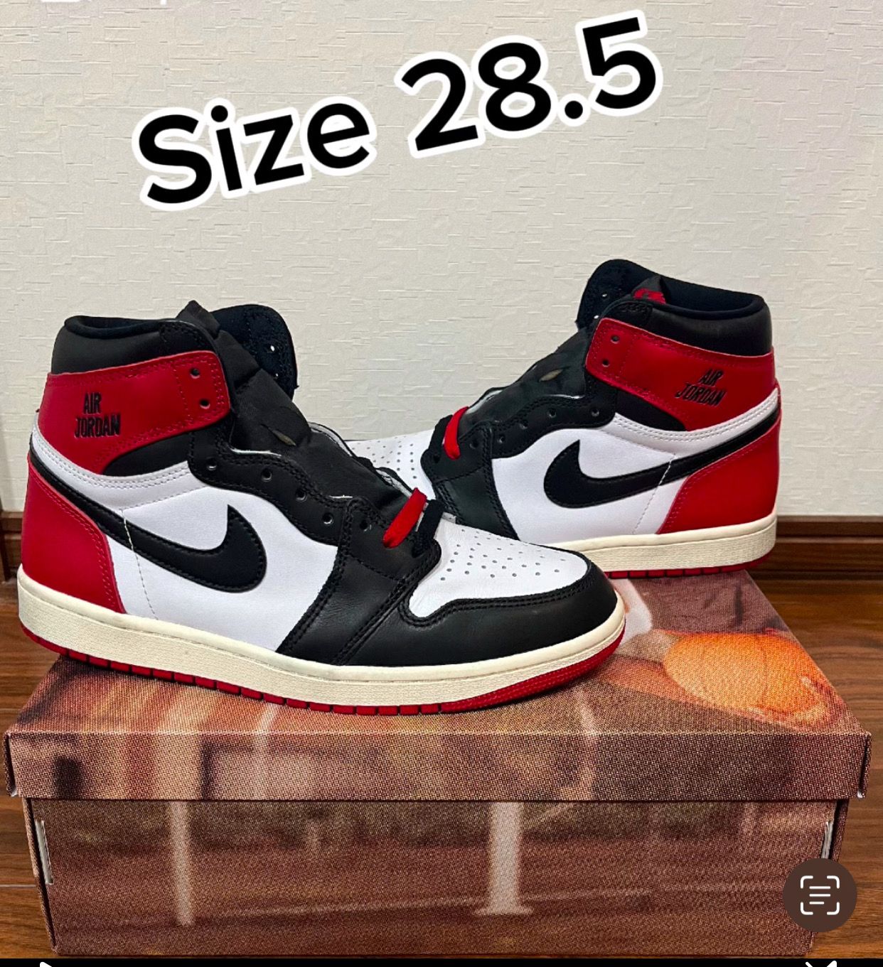 Nike Air Jordan 1 Retro High OG "Black Toe Reimagined"