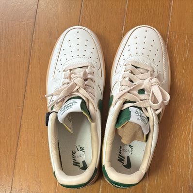 Nike Women's Air Force 1 Low "Green and Muslin"